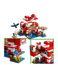 LEGO Minecraft Mooshroom House playset (British brand)