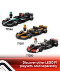 LEGO Speed Champions BWT Alpine F1 A524 race car model (British brand)