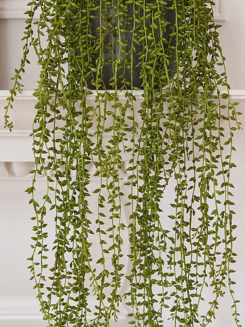Beards & Daisies Green Artificial String of Pearls 50cm - British product