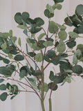 Beards & Daisies green artificial eucalyptus tree 120cm - British product