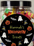 Personalised Halloween Sweet Jar by PMC