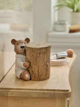 Next Natural Bertie Bear Spa Storage Jar Bathroom Accessory- Buy online at McGrocer