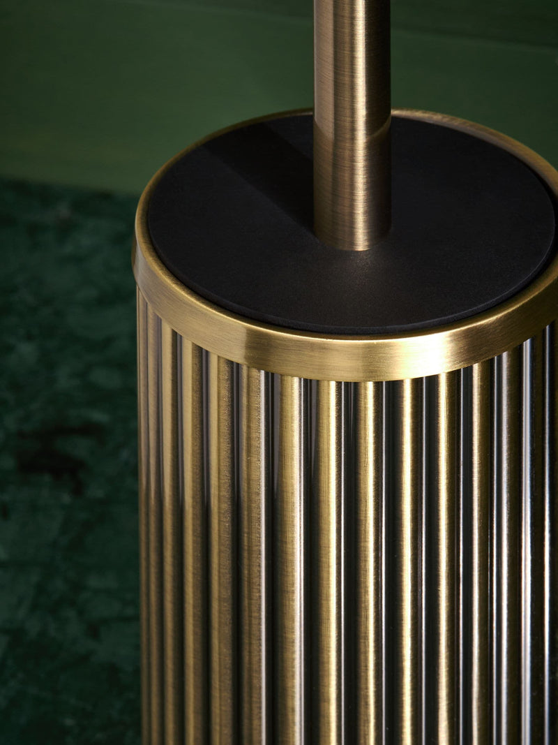 Gold rib toilet brush - British product