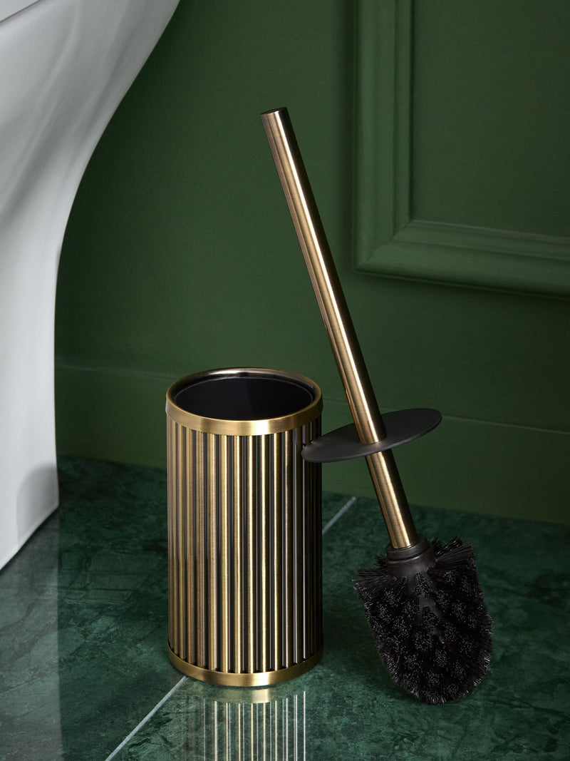 Gold rib toilet brush - British product