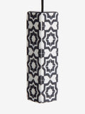 Black White Geometric Light Pull for Bathroom - British product