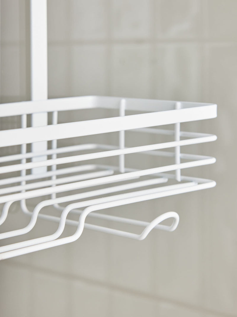 White Shower Caddy