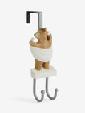 Natural Bertie Bear over door hook, imported from the UK