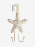 Natural starfish over door hook - British product