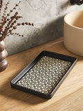 Black/White Geo Storage Tray - British product