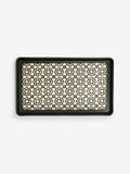 Black/White Geo Storage Tray - British product