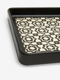 Black/White Geo Storage Tray - British product