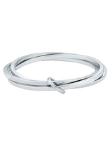 Ted Baker HUULIA Multi Hoop Bangle Bracelet in Silver Tone Plain Metal for Women