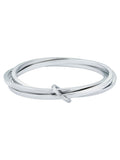 Ted Baker HUULIA multi hoop bangle bracelet in silver tone (British brand)