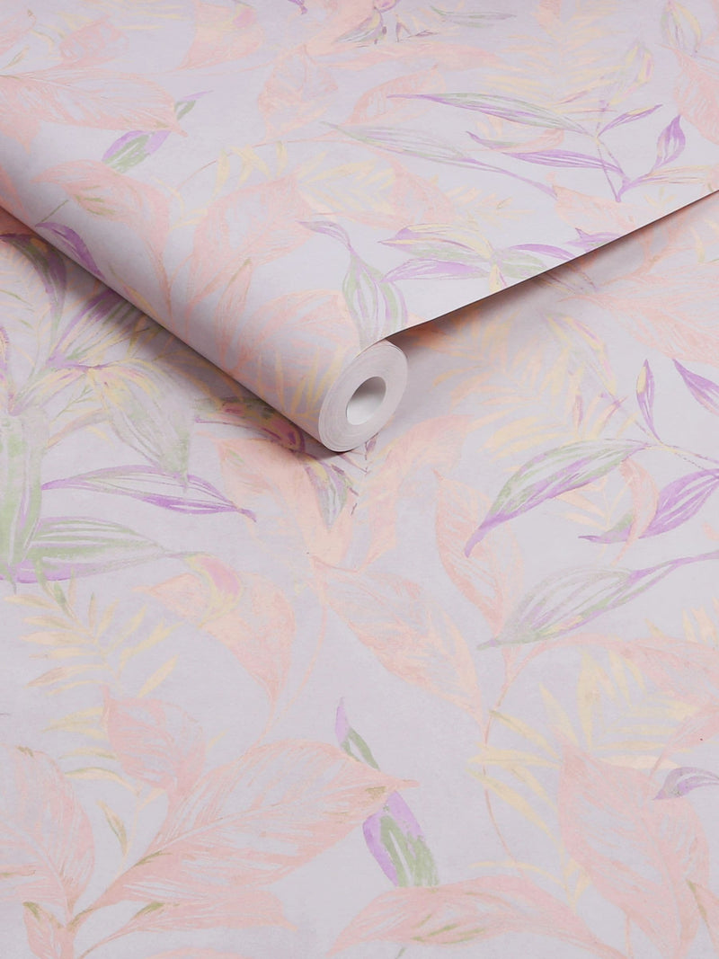 Global Garden wallpaper sample Lilac A4, UK version