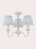 Laura Ashley Campion 3 light semi flush ceiling light, imported from the UK