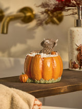 Next Orange Hamish Pumpkin Bath Ornament- Buy online at McGrocer