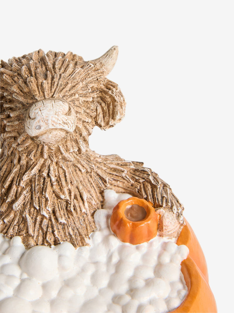 Orange Hamish Pumpkin Bath Ornament, imported from the UK