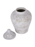 Laura Ashley White Westbourne Ginger Jar 27cm, UK version