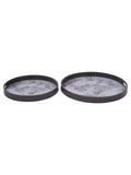 Laura Ashley purple Linlithgow trays 45cm x 45cm, UK version