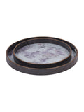 Laura Ashley purple Linlithgow trays 45cm x 45cm, UK version