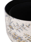 Laura Ashley cream Marlbrook plant pots set of two, UK version