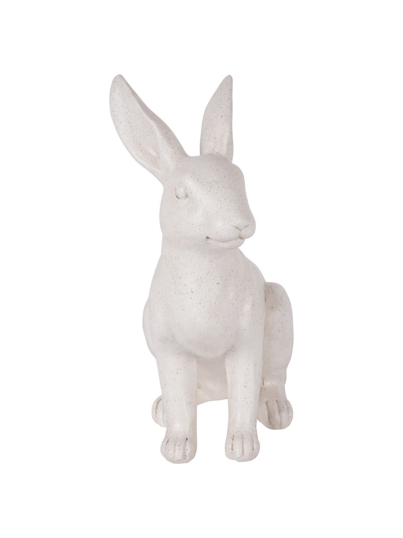 Laura Ashley cream hare sculpture ornament 24.5cm height, UK version