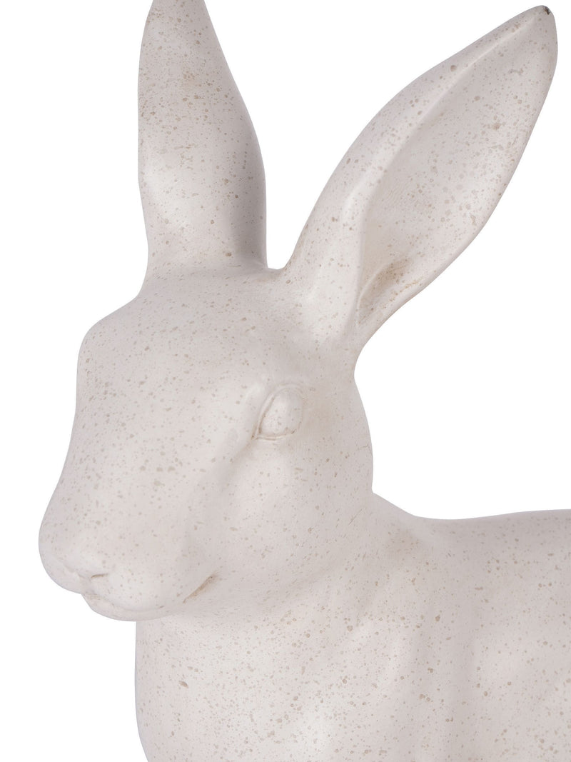 Laura Ashley cream hare sculpture ornament 24.5cm height, UK version