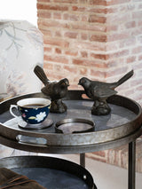 Next Laura Ashley Brown Set of 2 Resin Sitting Bird Home Decor Sculptures- Buy online at McGrocer