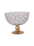 Laura Ashley stars glass bowl 17.5cm, imported from the UK