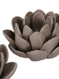 Laura Ashley Lotus Tea Light Holder Set of 3, imported from the UK