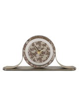 Next Laura Ashley Smoked Pollington Rose Mantel Clock Decorative Timepiece 15cm x 32cm x 5cm- Buy online at McGrocer