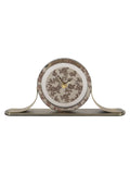 Laura Ashley Smoked Pollington Rose mantel clock 15cm x 32cm x 5cm, UK version