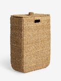 Seagrass laundry basket slimline dark wash - British product