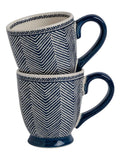 Laura Ashley Blue Edwin small mugs 21cl, UK version