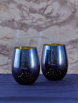Next Artland Set of 2 Blue Galaxy DOF Tumblers 12.5cm- Buy online at McGrocer
