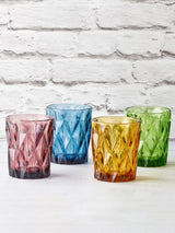 Artland Set of 4 Blue Highgate DOF Tumbler Glasses