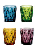 Artland Blue Highgate DOF tumblers set of 4 - British product