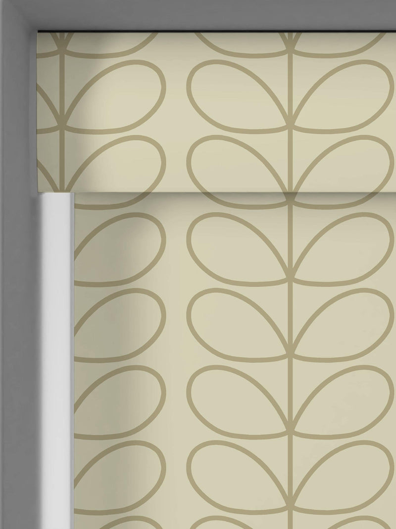 Orla Kiely Linear Stem roller blind, made to measure, UK version