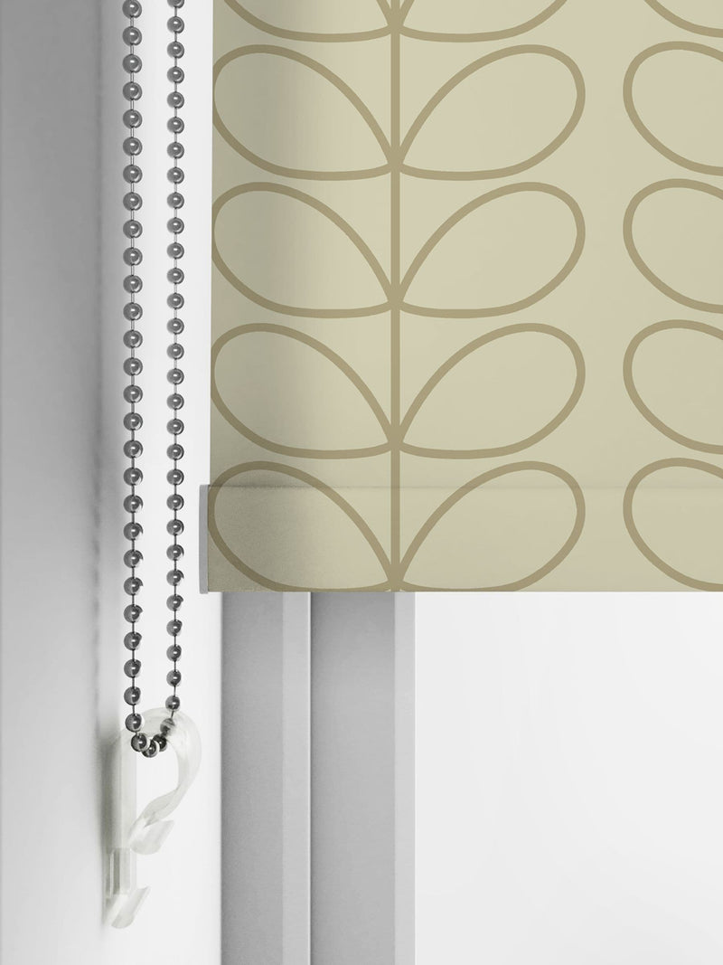 Orla Kiely Linear Stem roller blind, made to measure, UK version