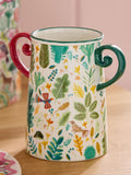 Lucy Tiffney green leaf utensil pot, UK version