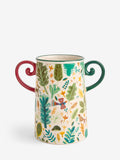 Lucy Tiffney green leaf utensil pot, UK version