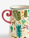 Lucy Tiffney green leaf utensil pot, UK version