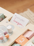 My 1st Years personalised pink activity table, imported from the UK