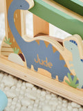 My 1st Years personalised dinosaur wooden ramp toy - British product