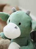 My 1st Years personalised green corduroy dragon soft toy (British brand)