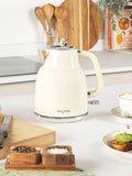 Salter Cream Retro Kettle 1.7L (British brand)