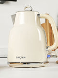 Salter Cream Retro Kettle 1.7L (British brand)