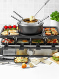 Salter Black Raclette Grill and Fondue Set (British brand)