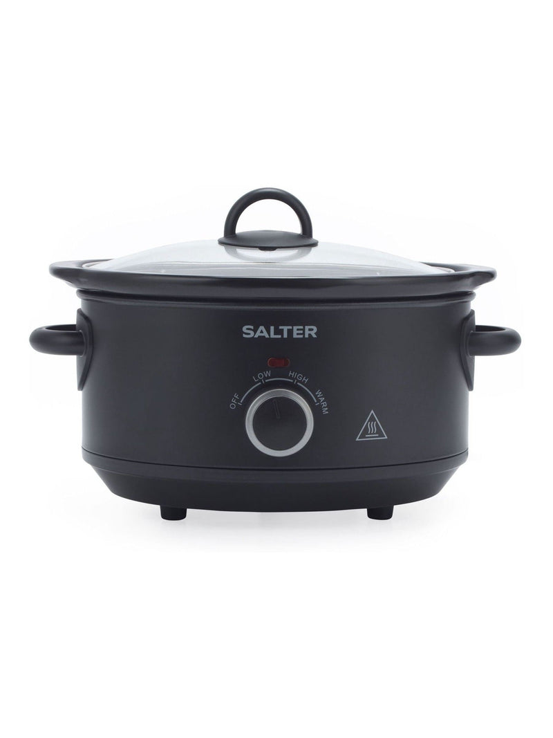 Salter Black Kuro 3.5L slow cooker (British brand)
