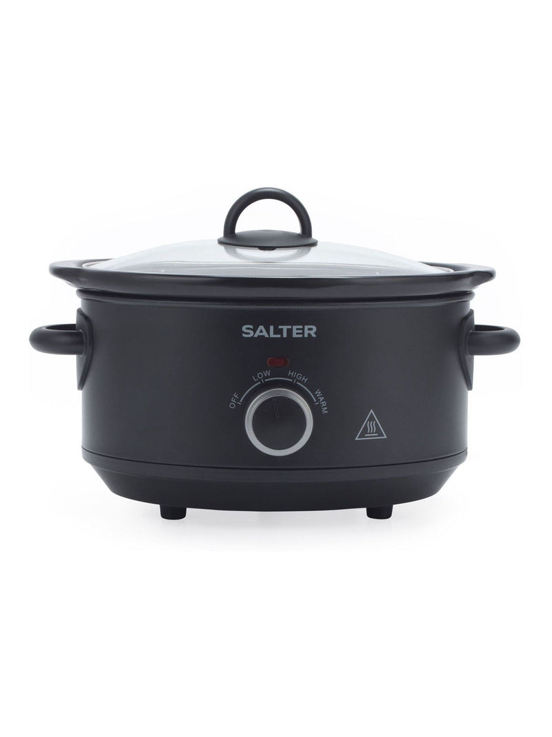 Salter Black Kuro 3.5L slow cooker (British brand)